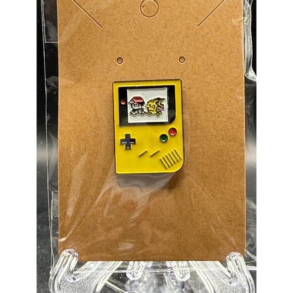 Pokemon Enamel Pin - Ash Ketchum - Pikachu - Gameboy Color - Picture 2 of 3